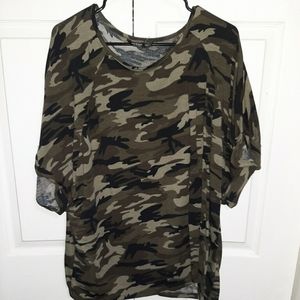 Shein Camo T-shirt size 4 x